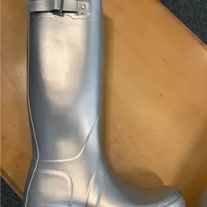 Hunter "Silver Glitter" Rain Boot