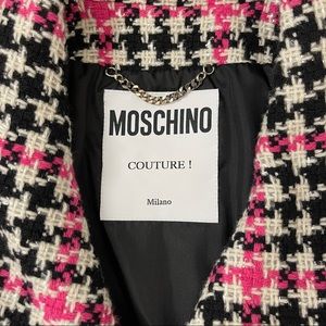 Moschino Couture "Houndstooth" Blazer