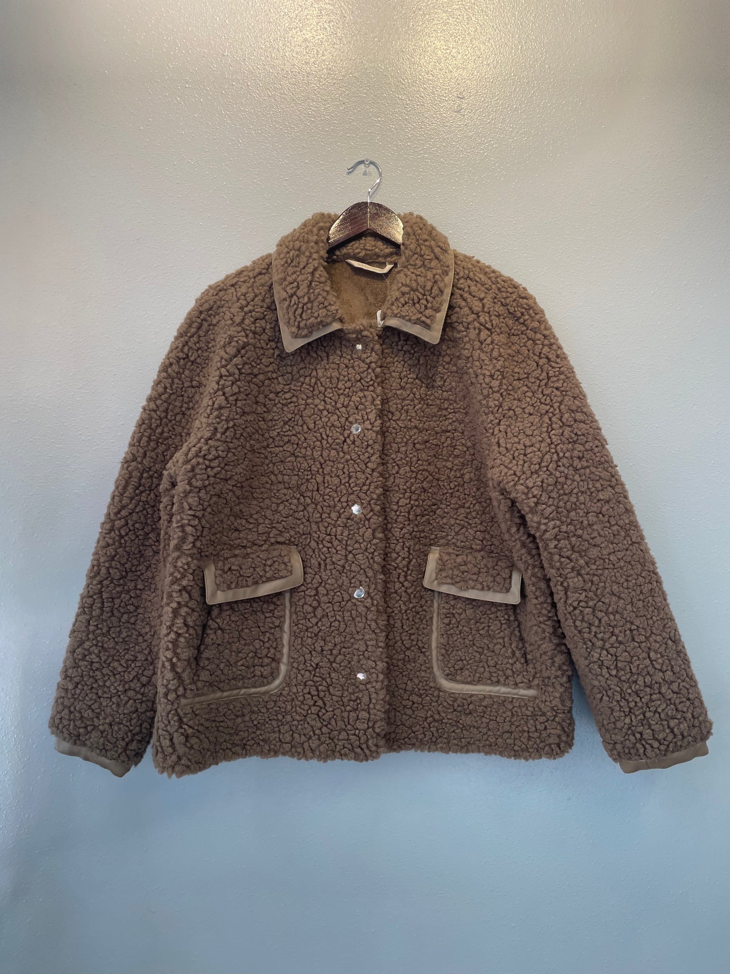 Soft Surroundings "Margarette Sherpa" Jacket