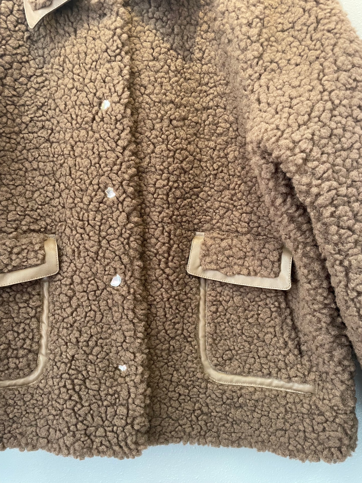 Soft Surroundings "Margarette Sherpa" Jacket