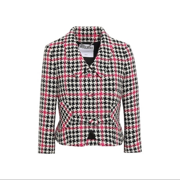 Moschino Couture "Houndstooth" Blazer