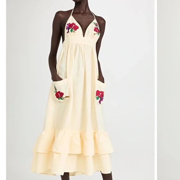 Fanm Mon "Pamela Halter" Dress