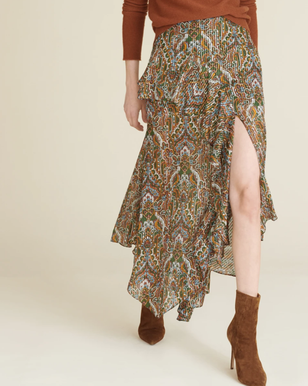 Veronica Beard "Trixie Paisley" Skirt