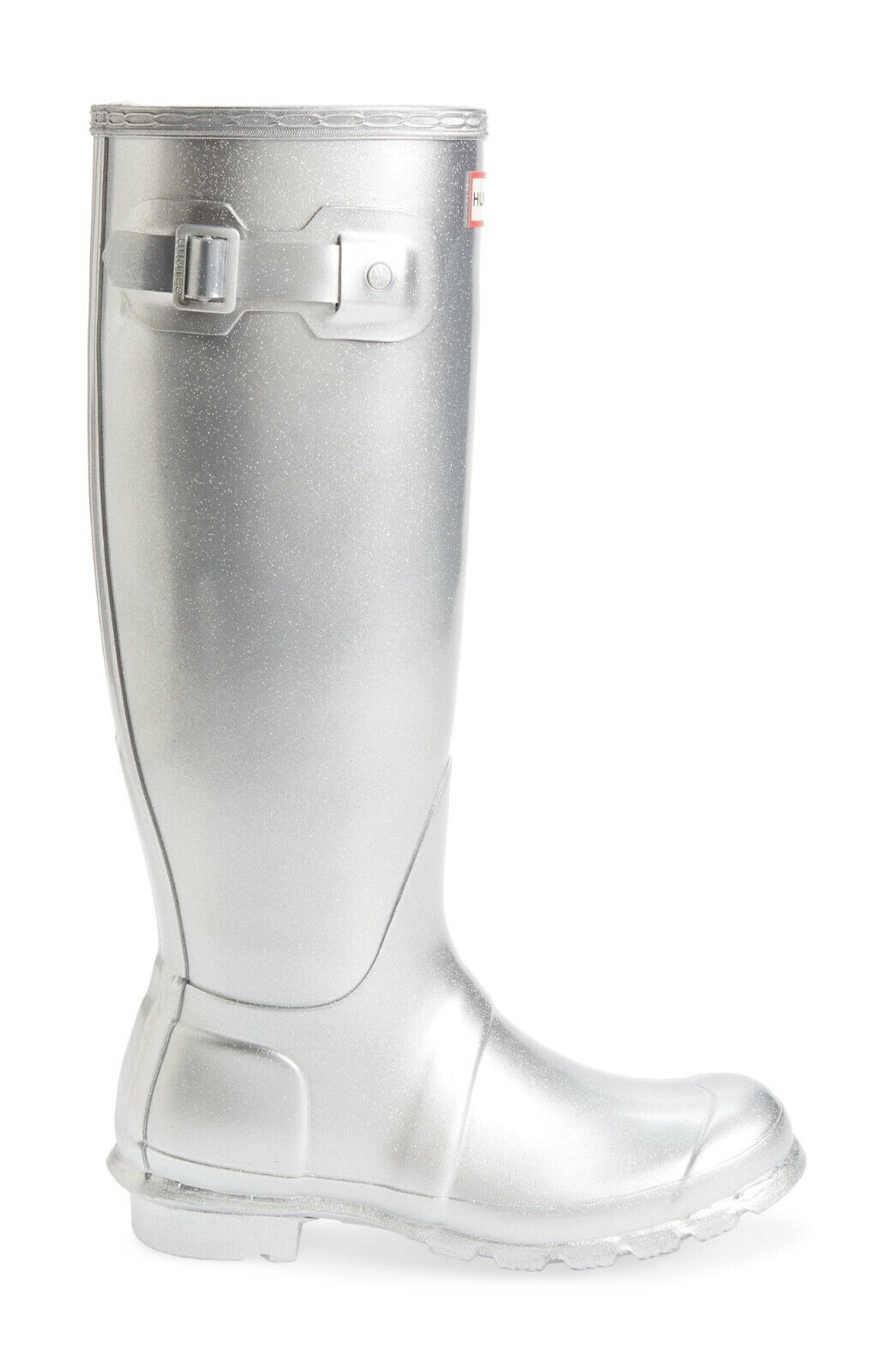 Hunter "Silver Glitter" Rain Boot