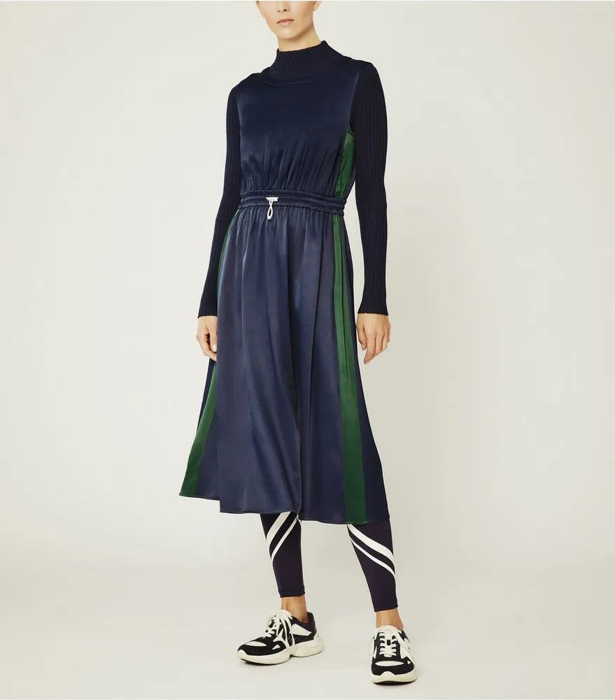 Tory Burch "Sport Satin Track" Dress