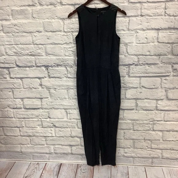 Rag & Bone "Adeline Cropped Silk" Jumpsuit