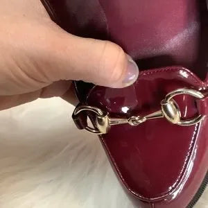 Gucci "Horsebit Accent Leather" Heels