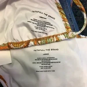 Faithfull the brand Women Size M/L Swimsuit