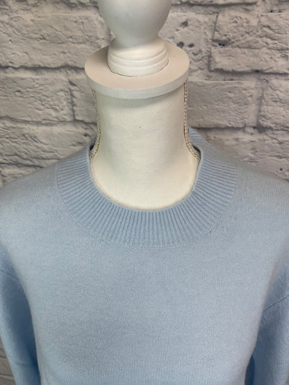 j crew XXL Blue SOFT U cut knit NWT
