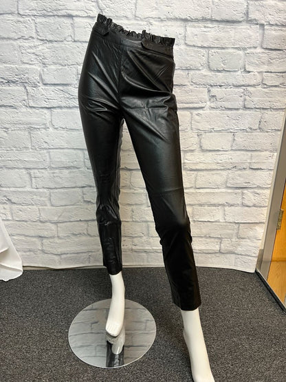 8 by yoox size S faux leather pants