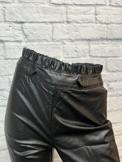 8 by yoox size S faux leather pants