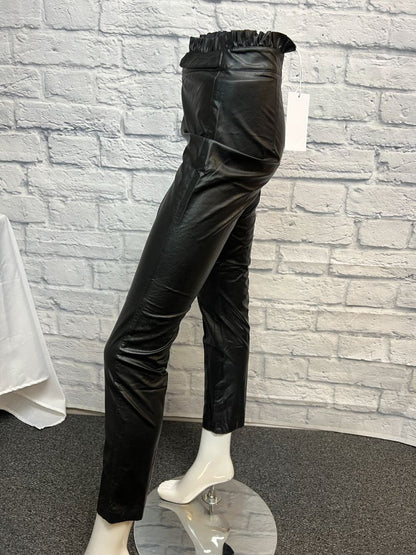 8 by yoox size S faux leather pants