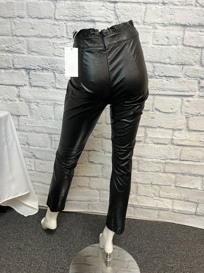 8 by yoox size S faux leather pants