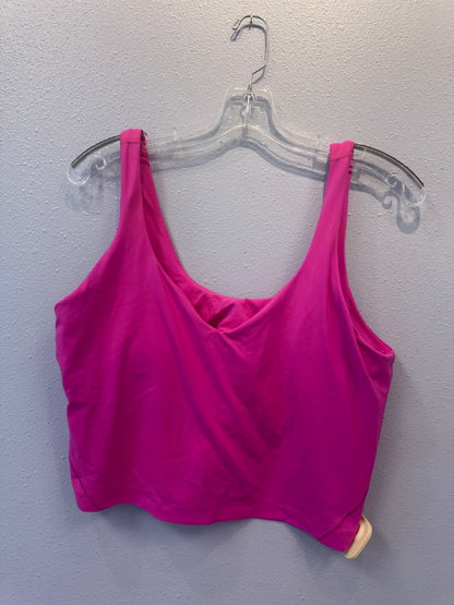 Lululemon L Pink Cropped
