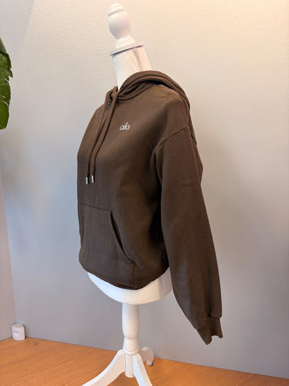 Alo XXS Brown Hoodie