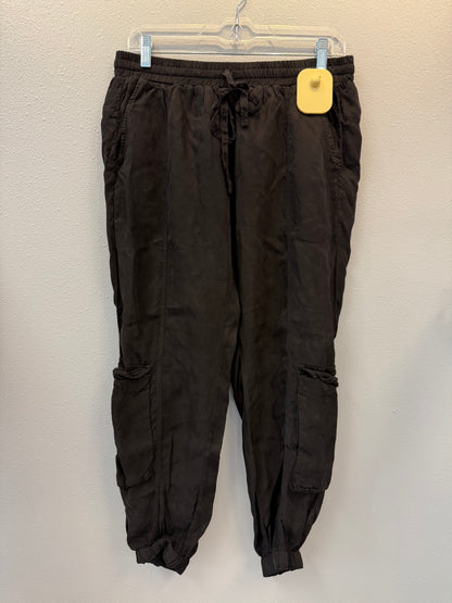 Johnny Was M Black Cargo Jogger
