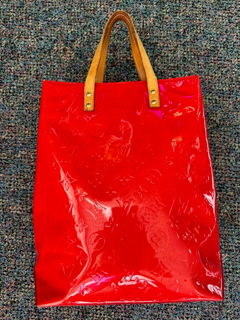 Louis Vuitton Red Patent Bag