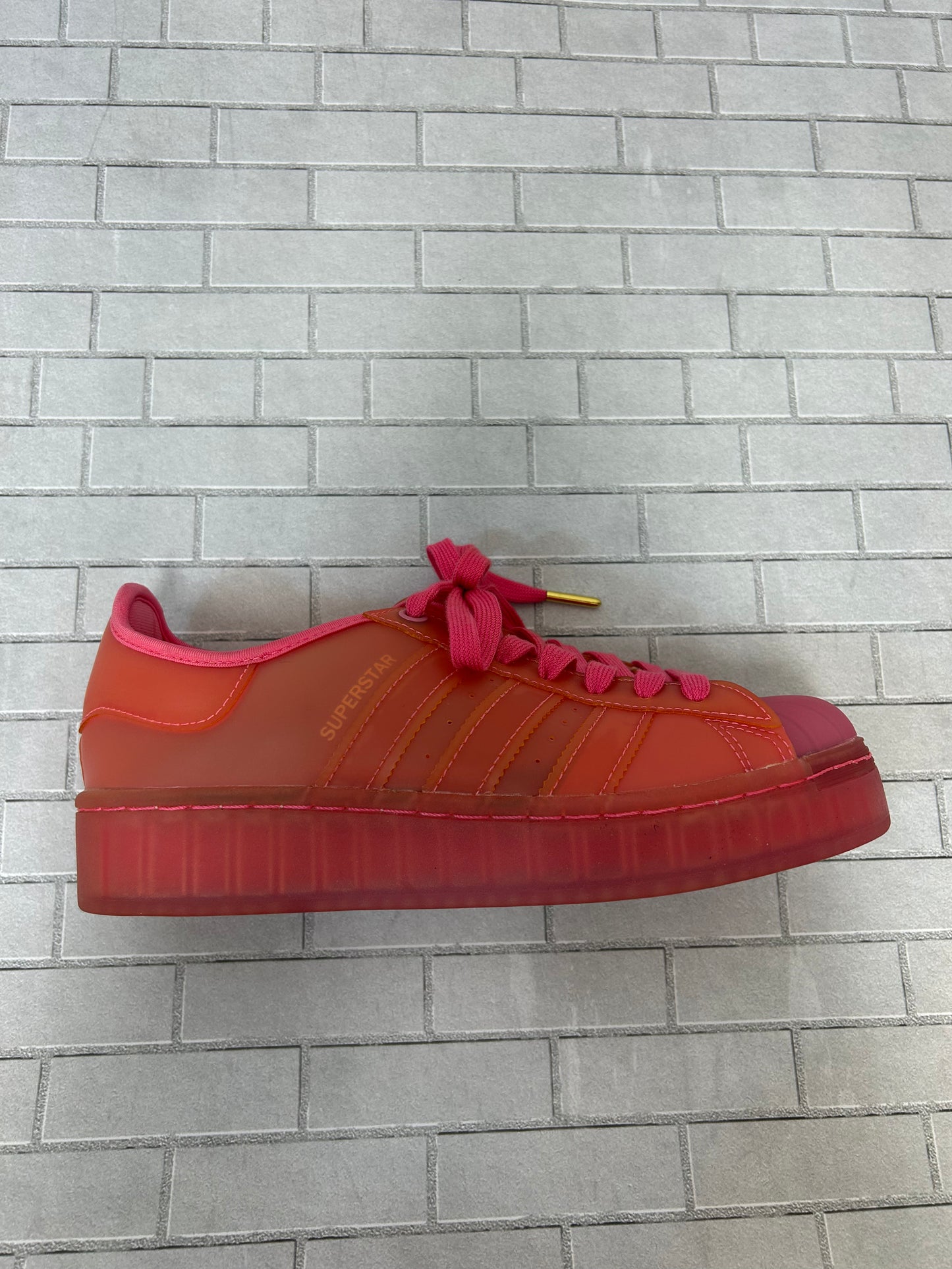 Adidas "Superstar Jelly Semi Solar Pink" Sneakers