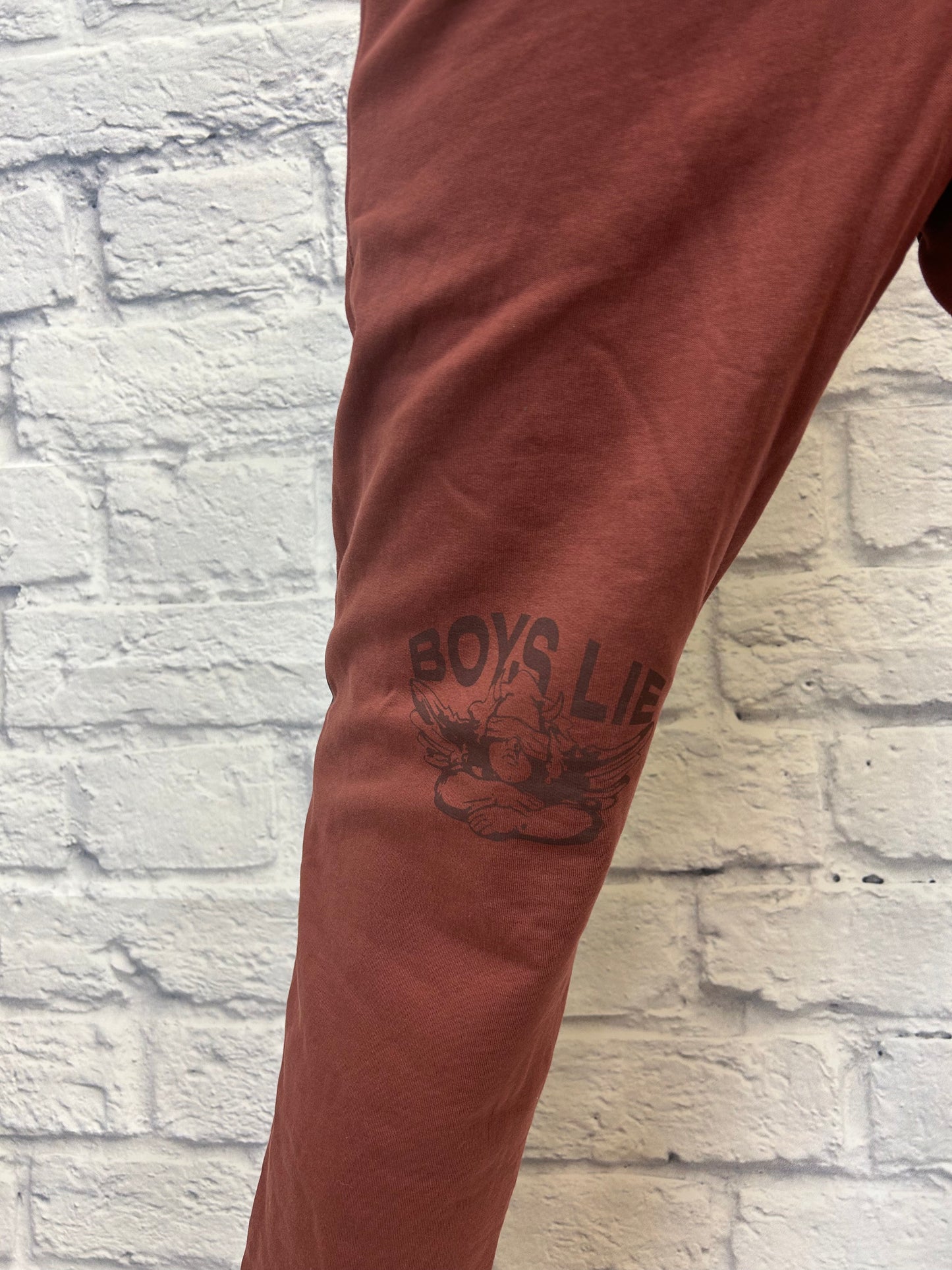 Boys Lie "Radioactive Angels Remix maroon" Sweatpants