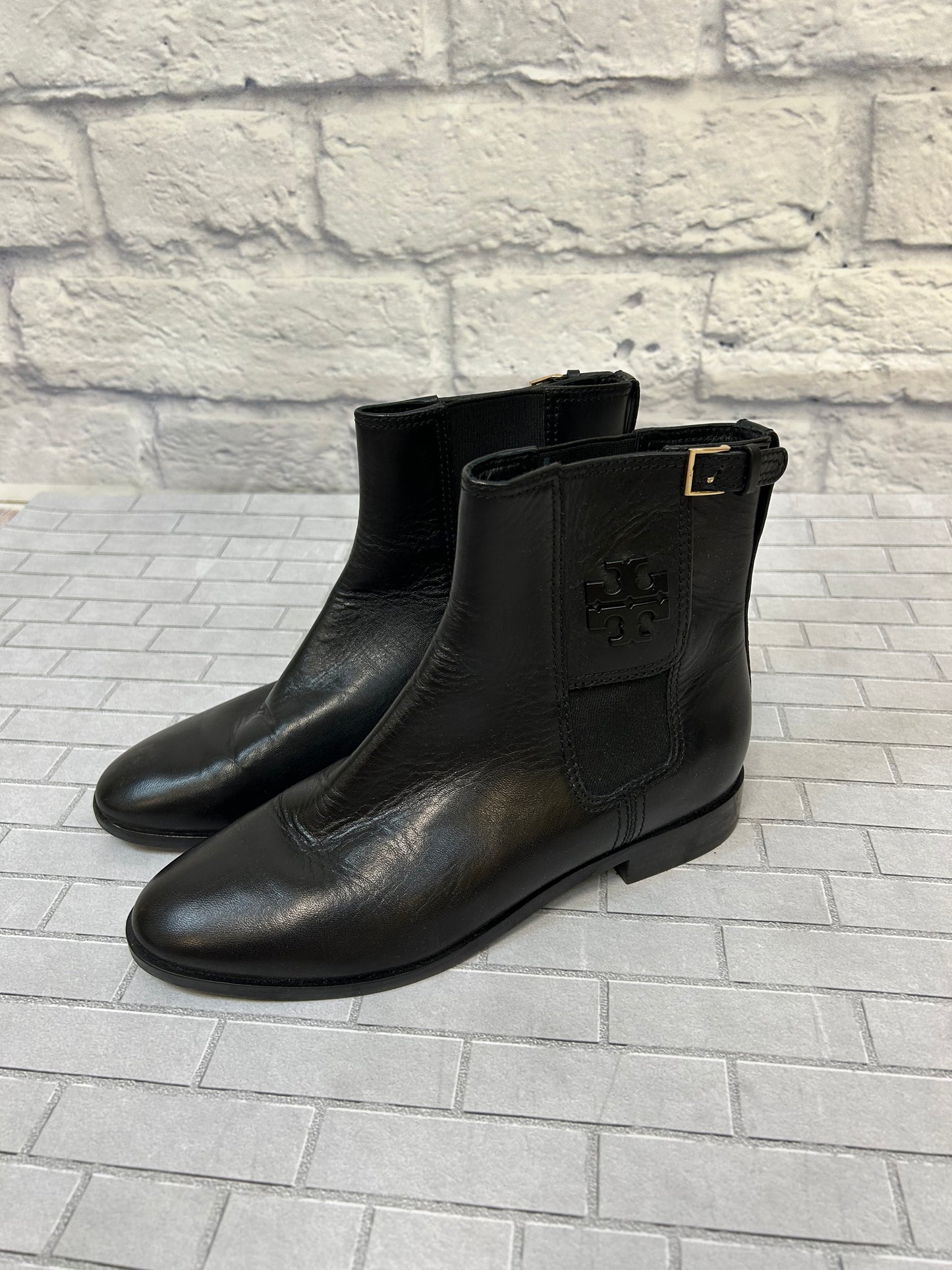 Tory Burch "Wyatt Mid-Calf Bootie"