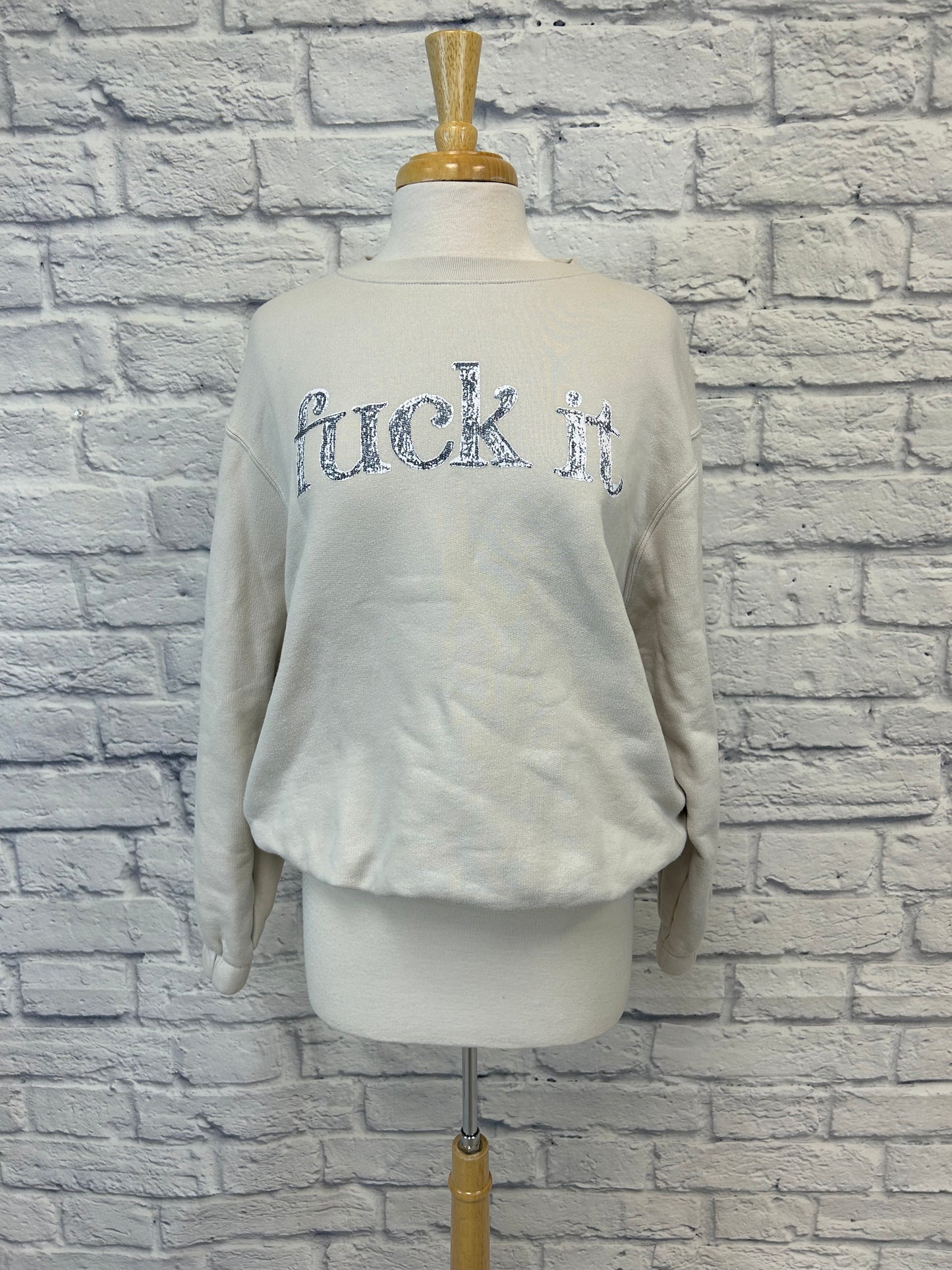 Zadig & Voltaire "Sundy 'F**k it' Pullover"