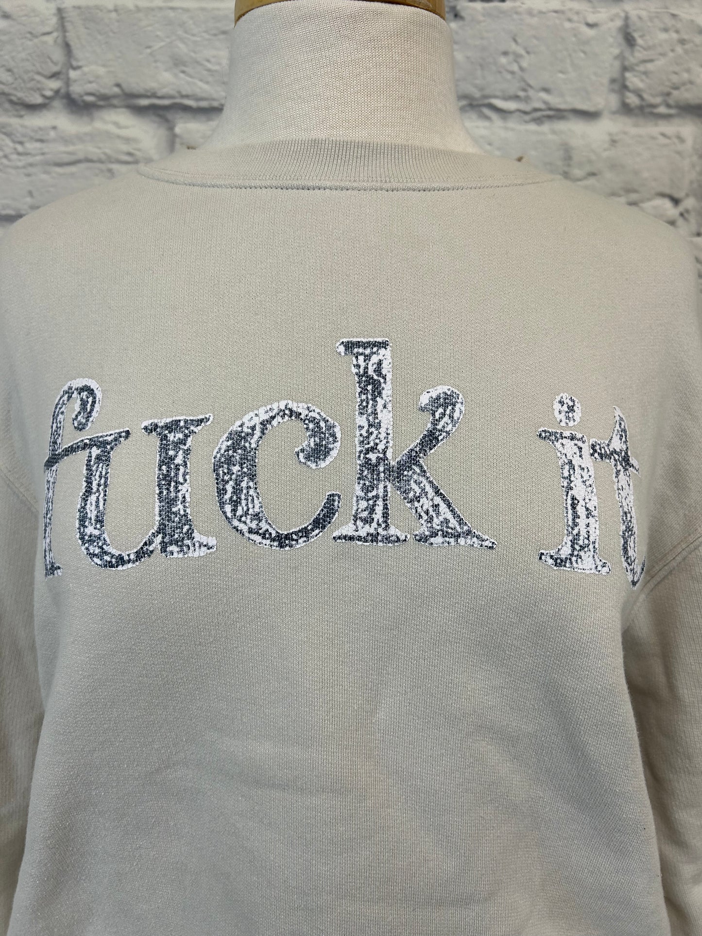 Zadig & Voltaire "Sundy 'F**k it' Pullover"