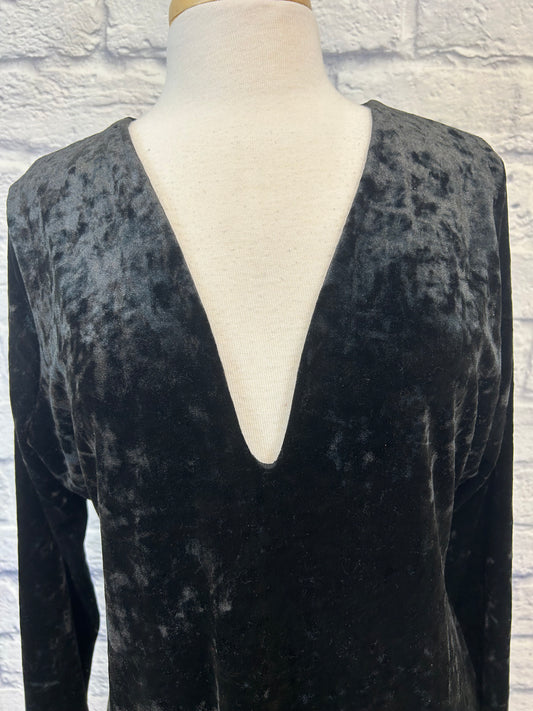 Good American "Black Velvet Dress"