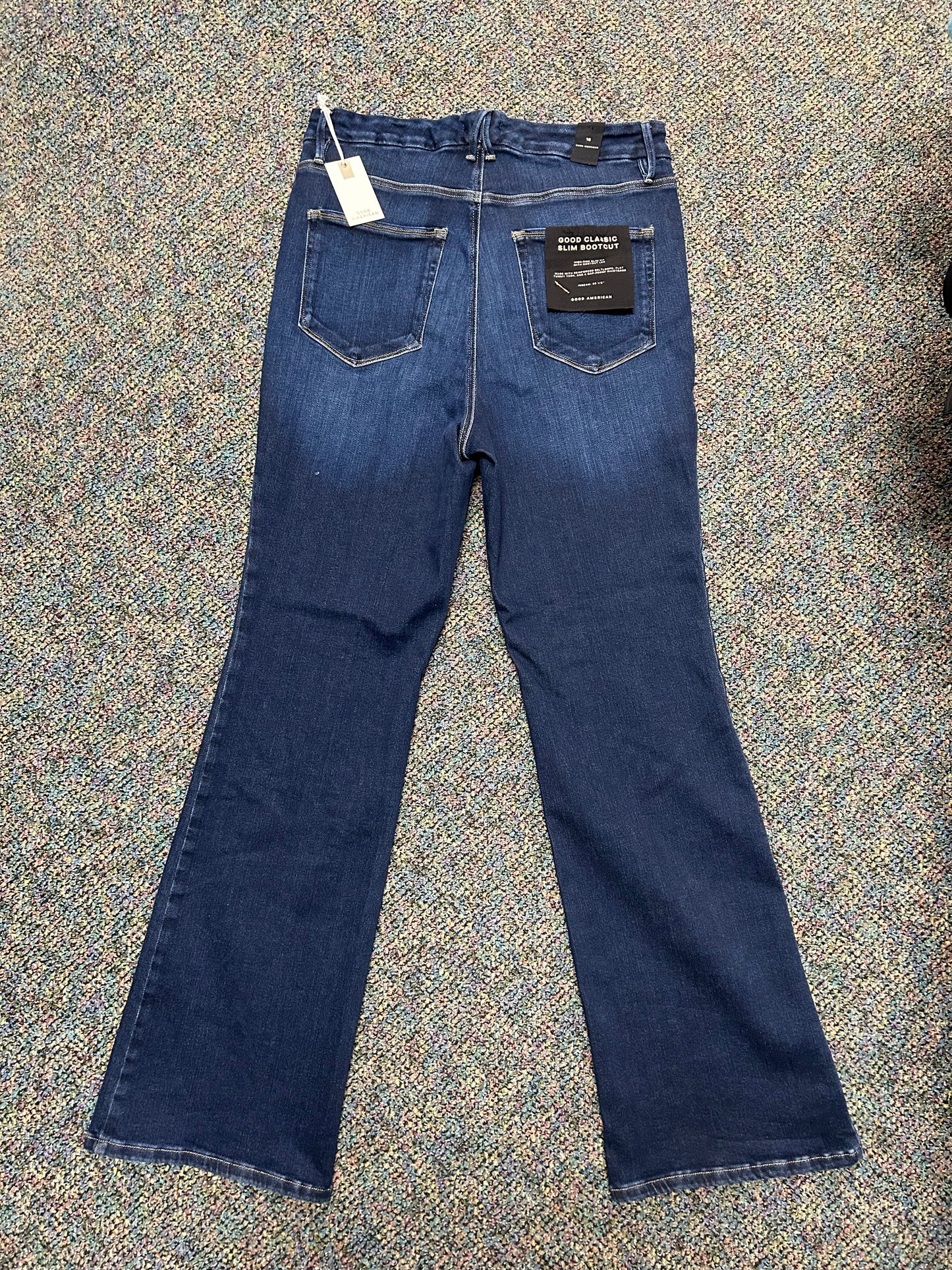 Good American "Classic Slim Bootcut" Jean