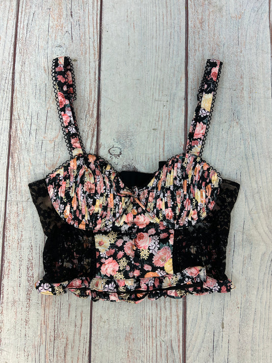 For Love & Lemons "Floral Corset Top"