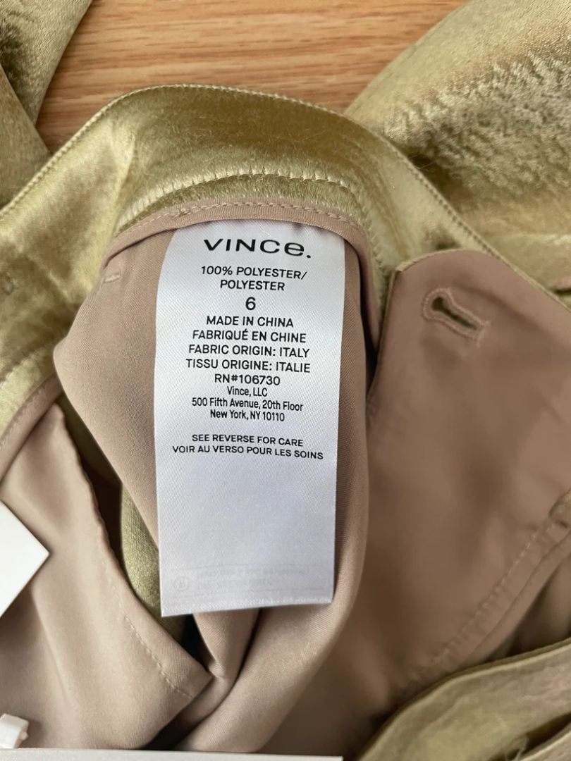 Vince Women Size 6 Pants