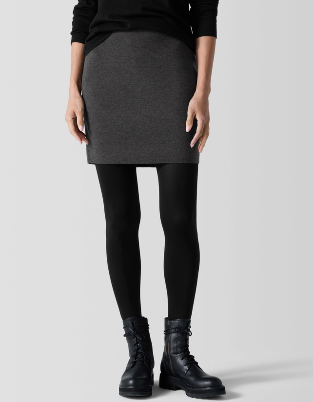 Eileen Fisher "Microfiber Opaque Tight"