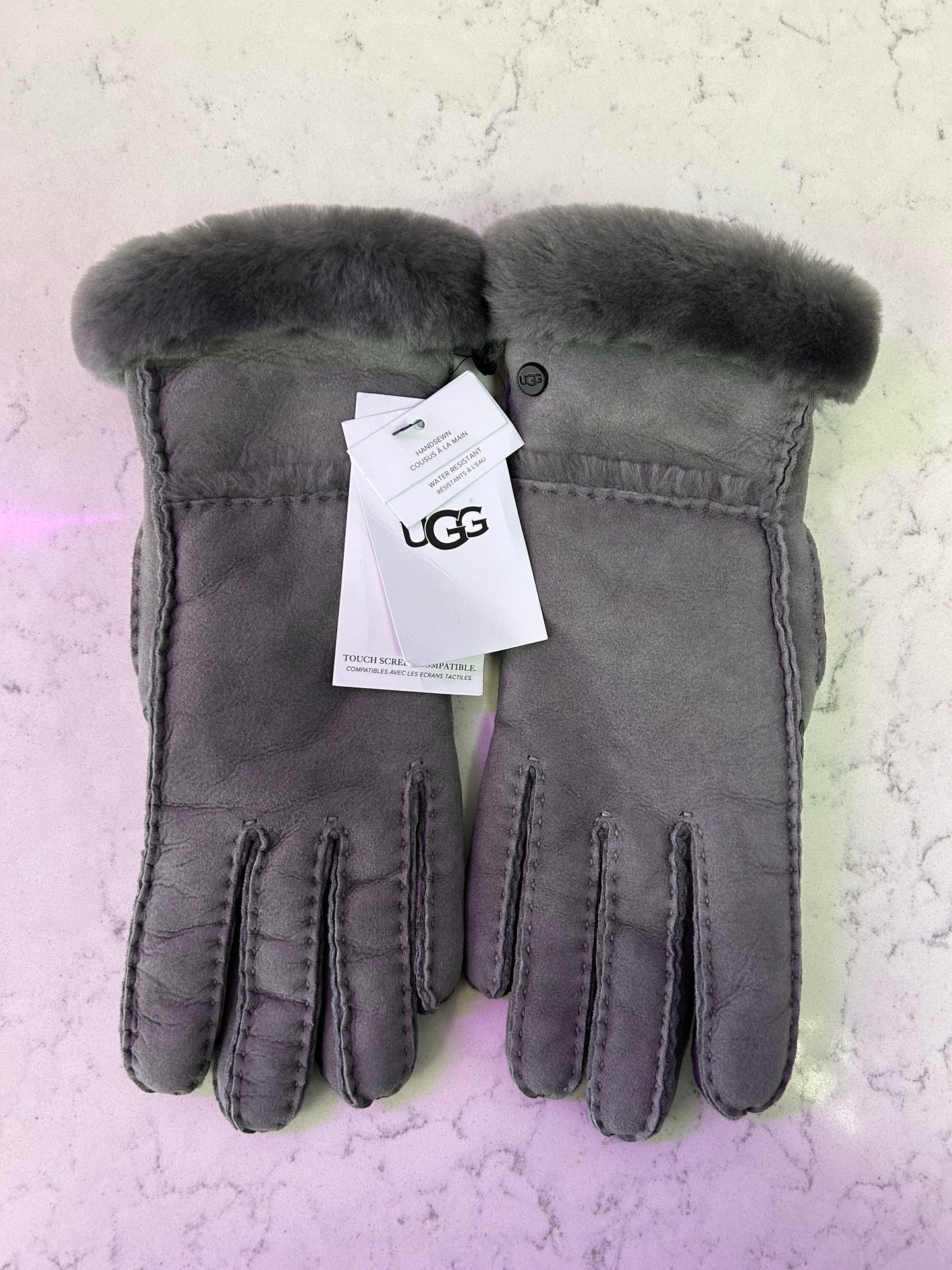 Ugg "Sheepskin Seamed Glove"