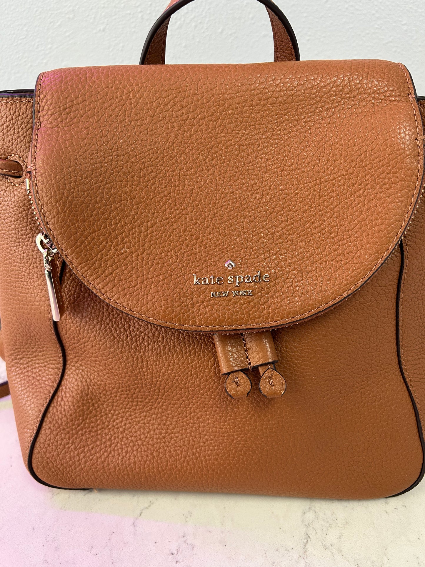 Kate Spade "Leila Large Flap Backpack"