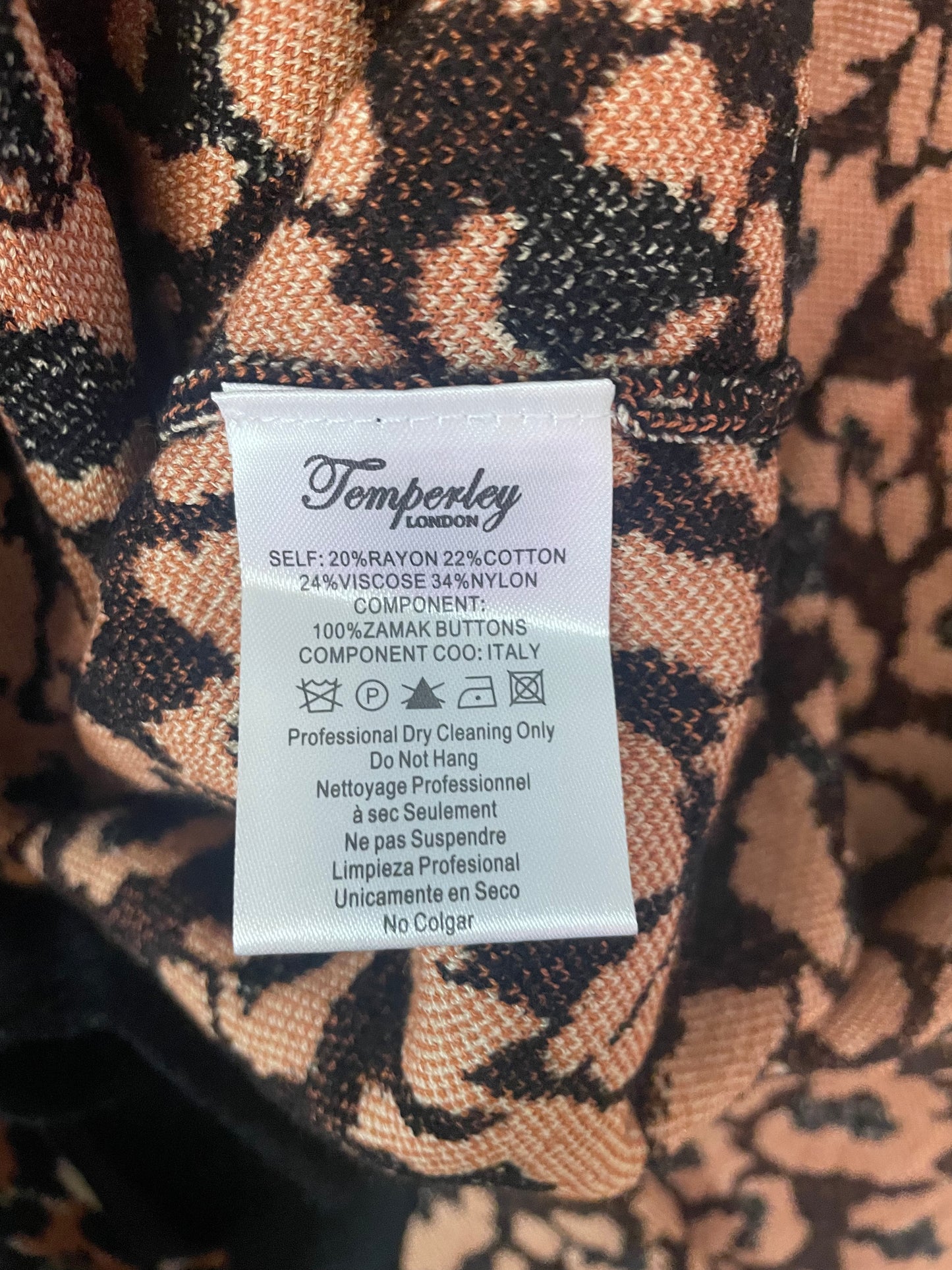 Temperley "Freda Knit Coat"