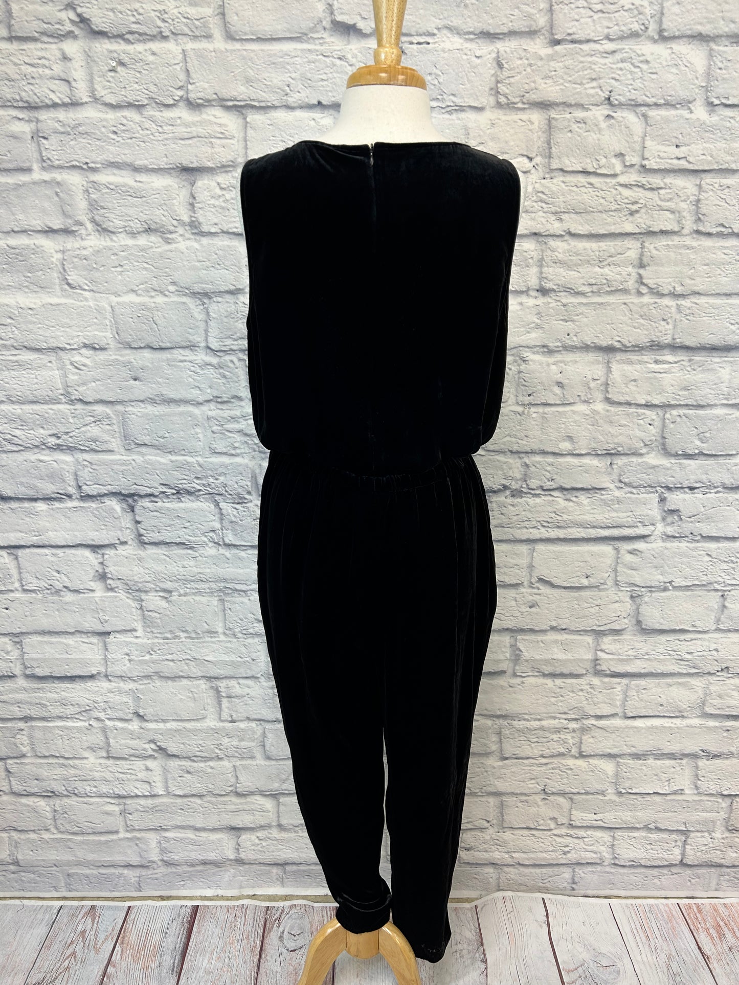 Eileen Fisher "Sleeveless Velvet Jumpsuit"