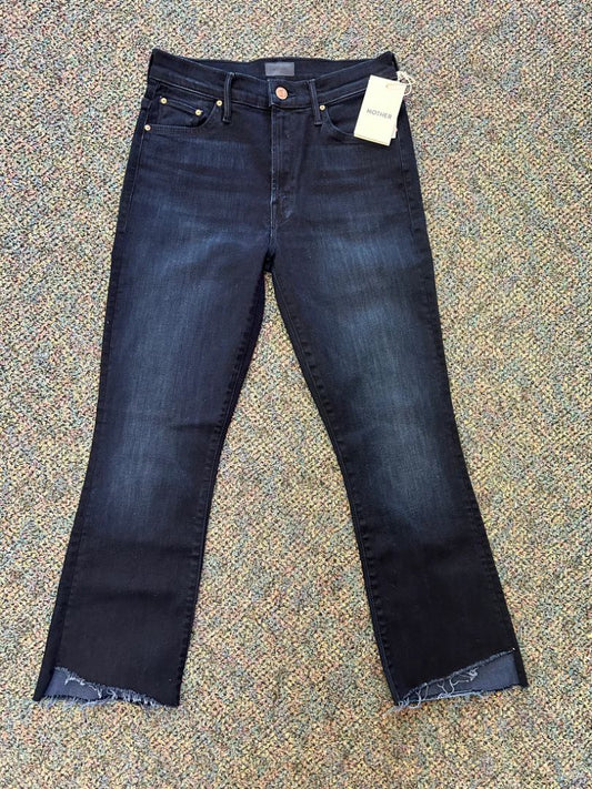 Mother Insider Crop Fray Jeans