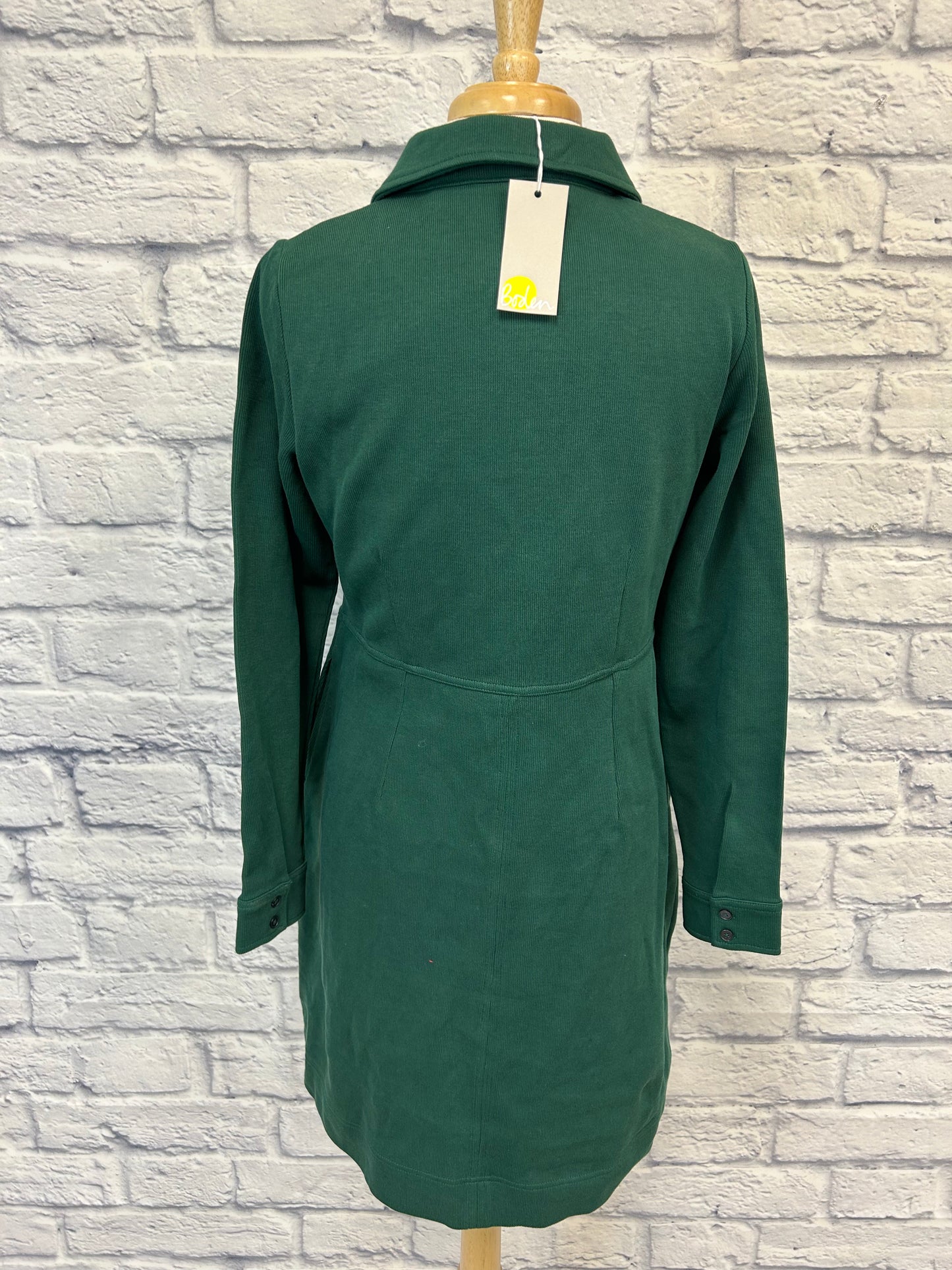 Boden "Zip Front Jersey Shift Dress"