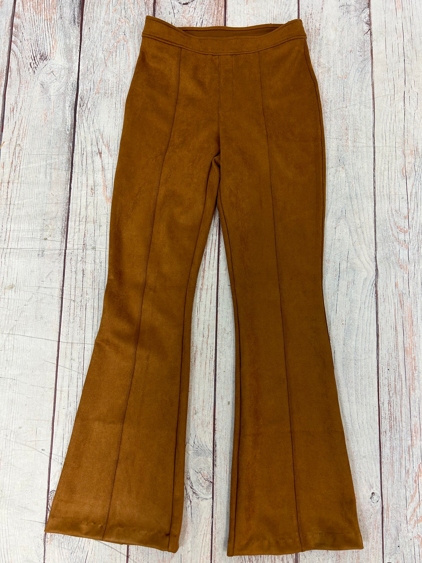 Spanx "Faux Suede Flared Pant"