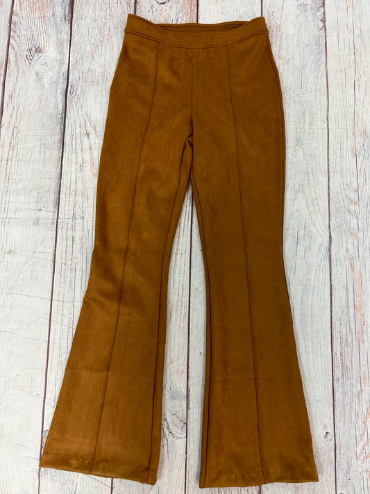 Spanx "Faux Suede Flared Pant"