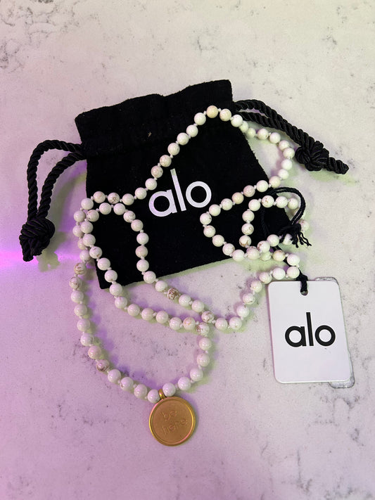 Alo "White Turquoise Mala Necklace"