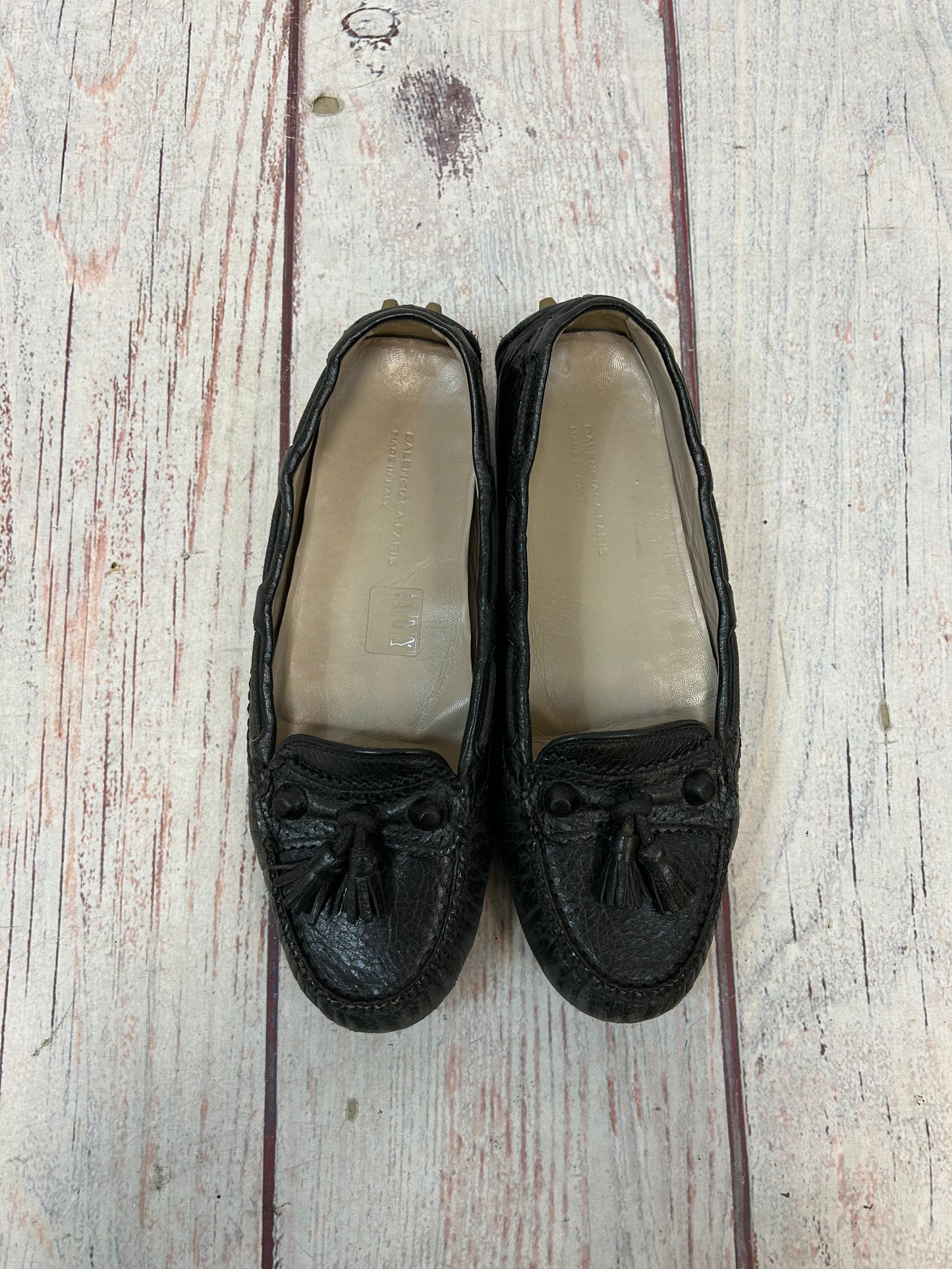 Balenciaga "Leather Arena Loafers"