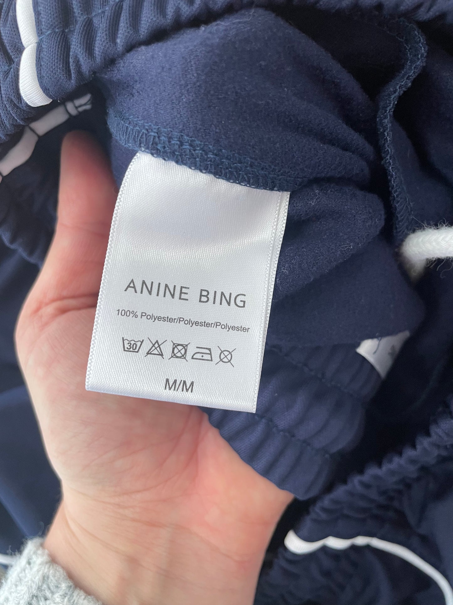 Anine Bing "Wyatt Track" Pant