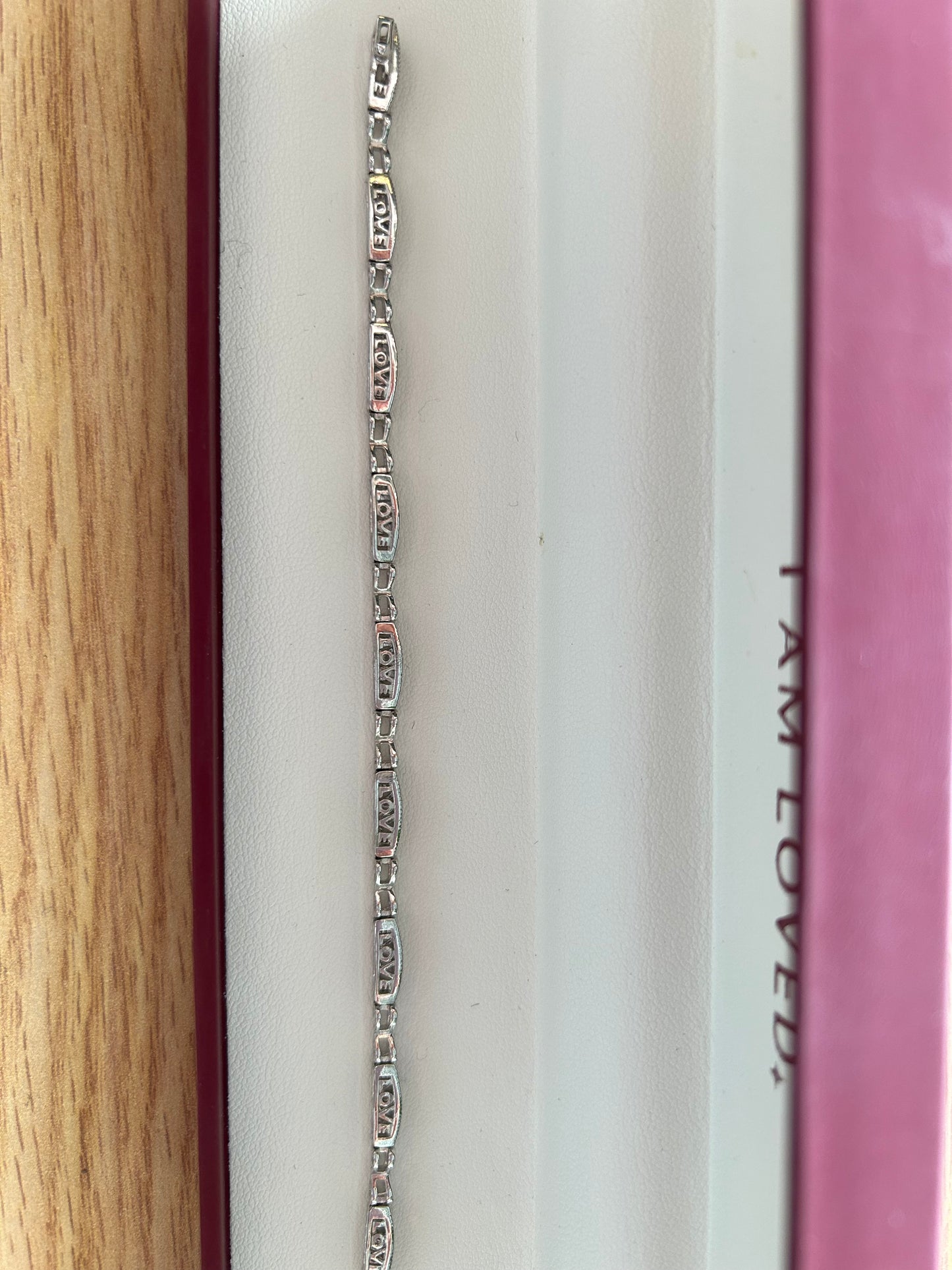 Helzberg Diamonds "Love Diamond Bracelet"