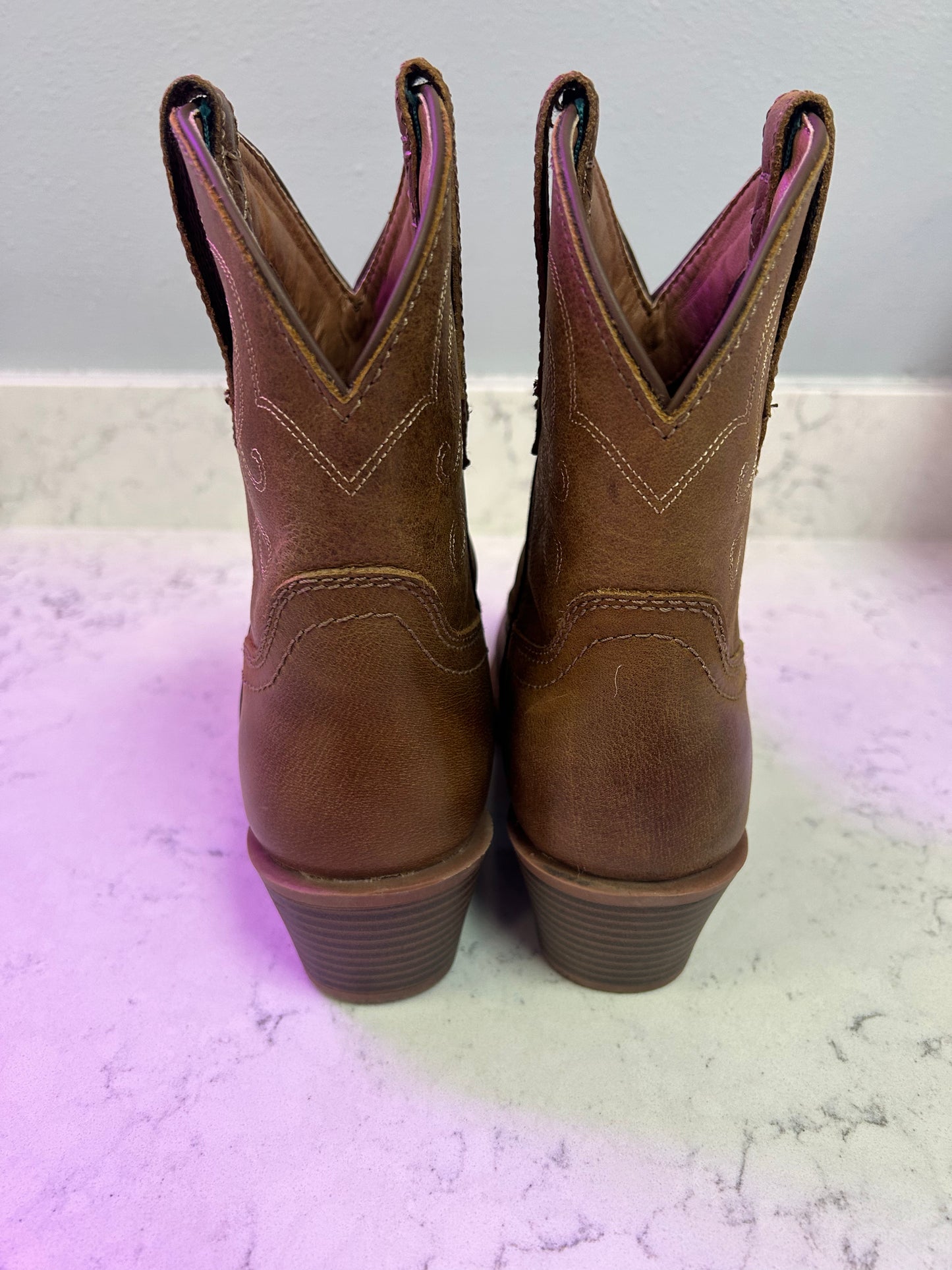 Justin "Chellie Western Booties - Square Toe"