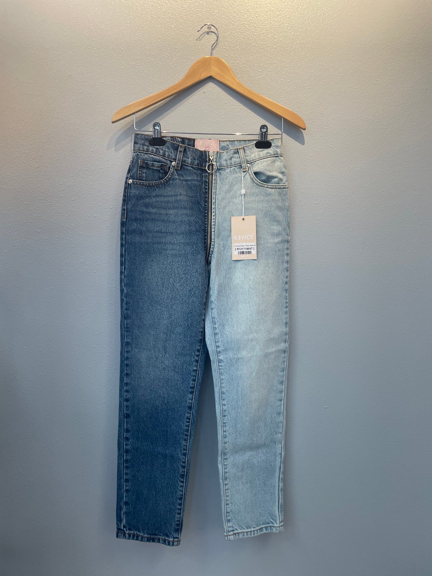 Revice "Yin Yang Crops" Jeans