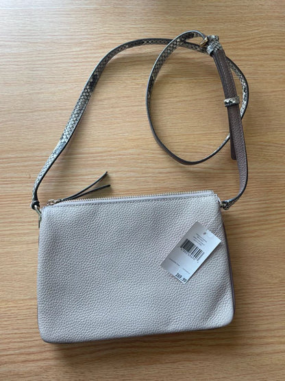 Kate Spade "Jackson Mixed Material Gusset" Crossbody