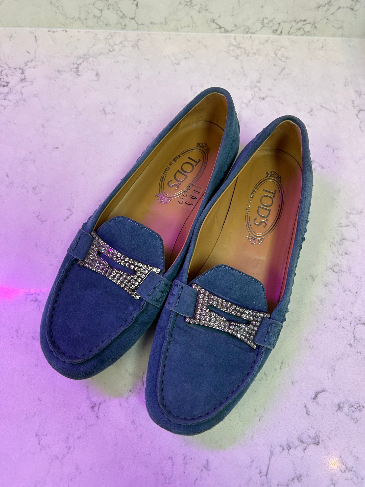 Tod's "Blue Suede Loafer"