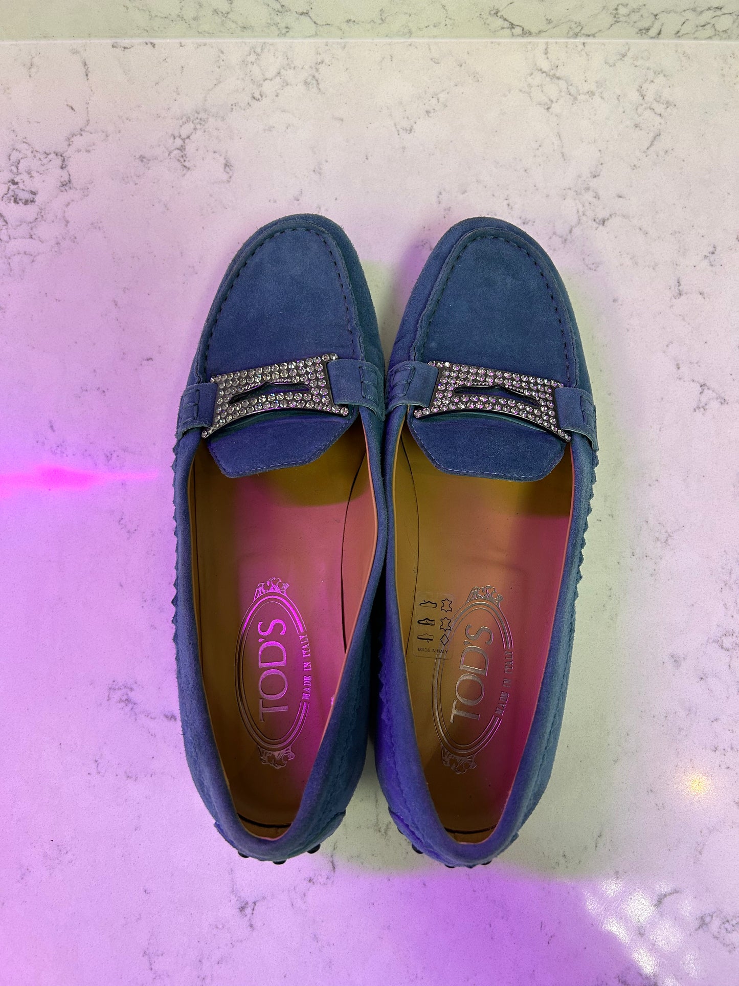 Tod's "Blue Suede Loafer"