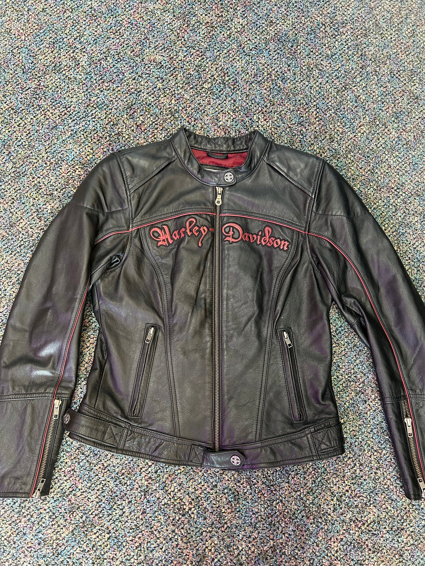 Harley Davidson "Women's Moto Leather Jacket"