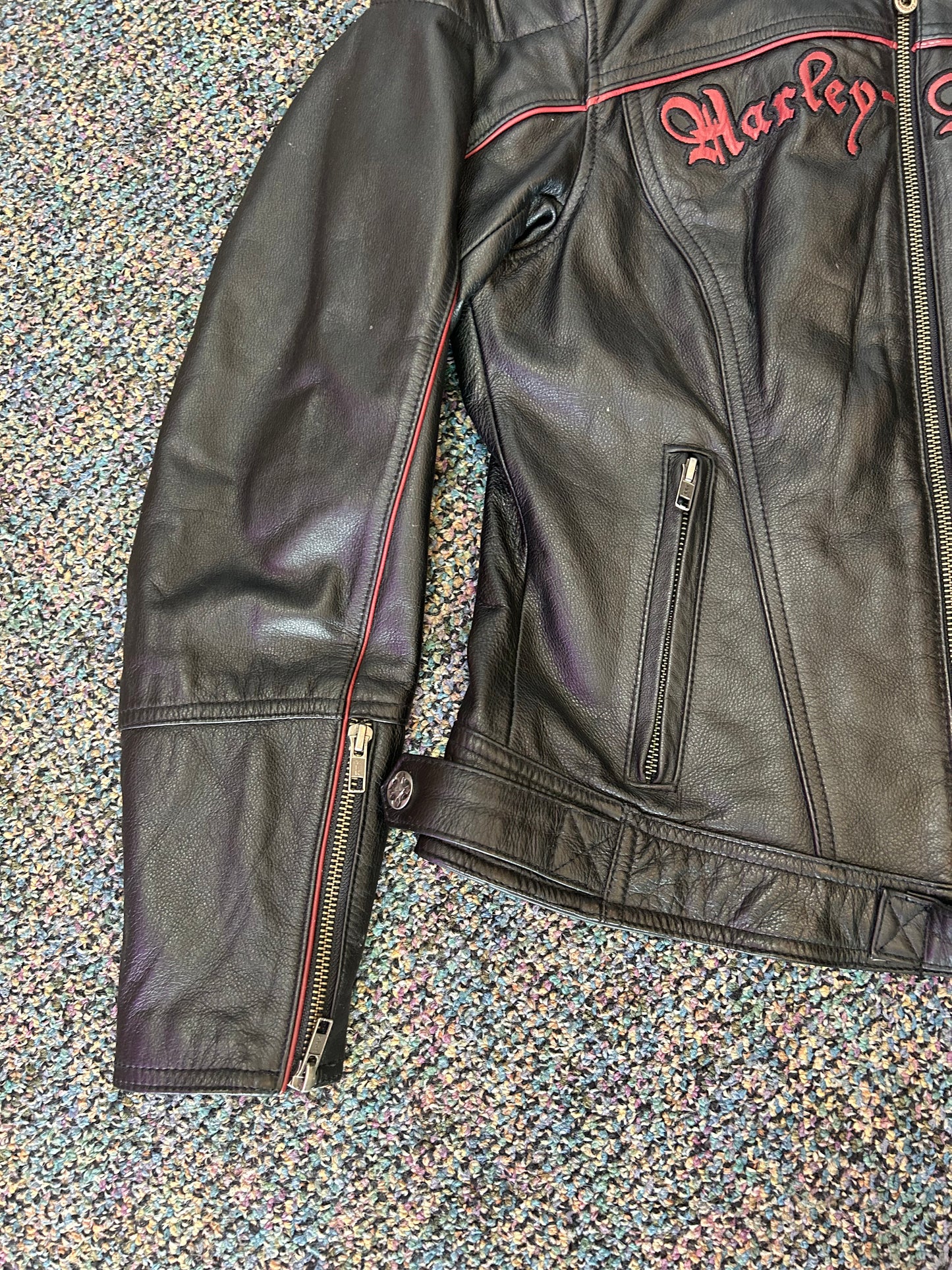 Harley Davidson "Women's Moto Leather Jacket"